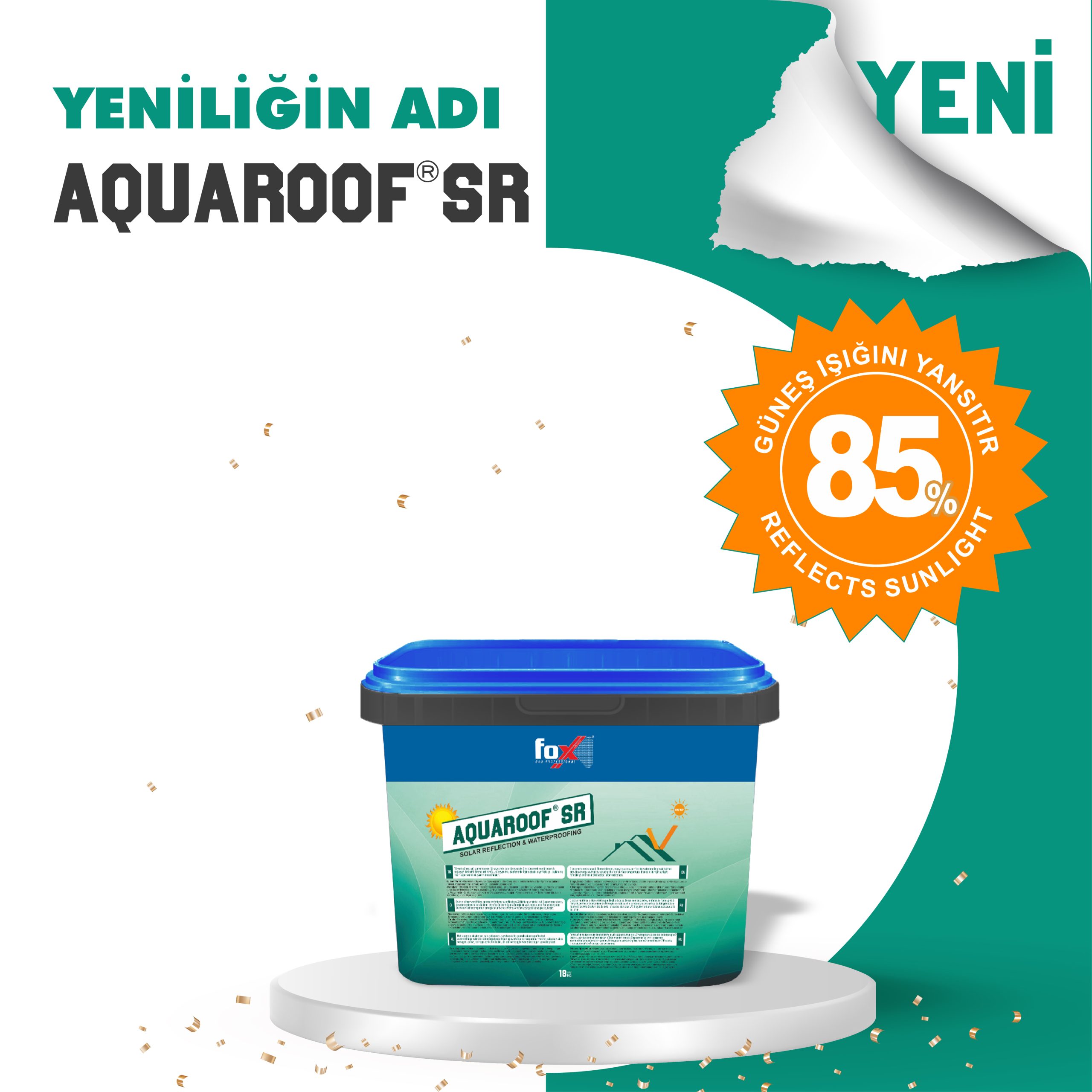 Read more about the article YENİ ÜRÜN: FOX AQUAROOF® SR