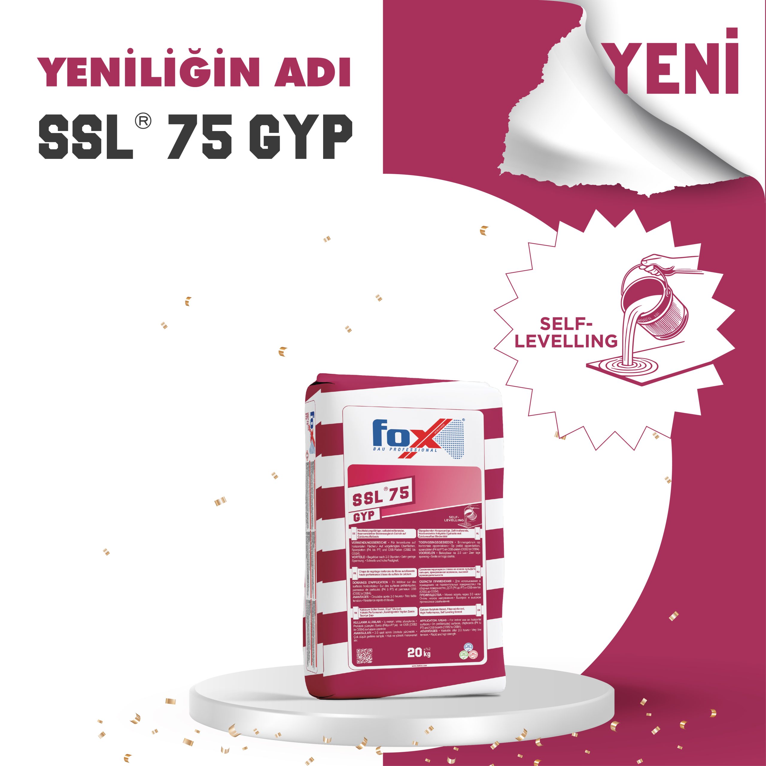 Read more about the article YENİ ÜRÜN: FOX SSL®75 GYP
